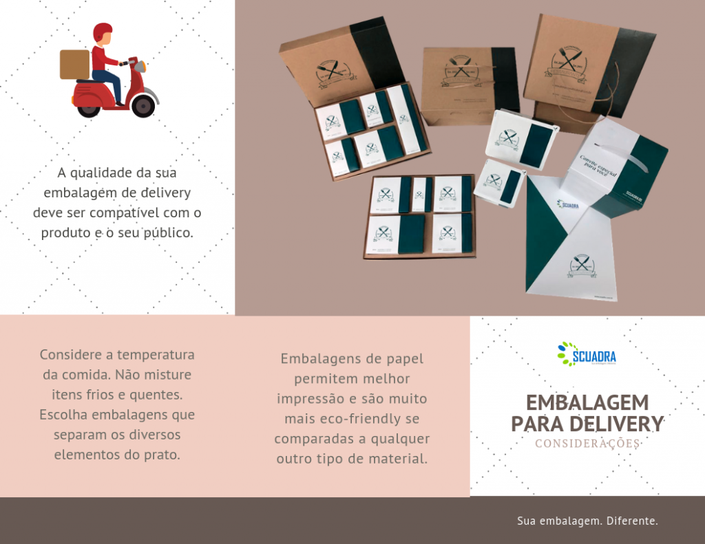 embalagem para delivery