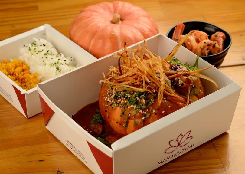 embalagem cartonada para comida delivery