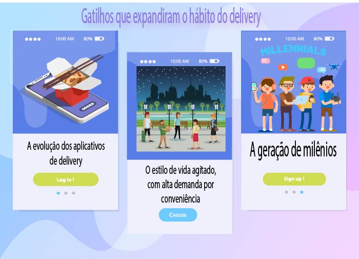 embalagens finas para delivery