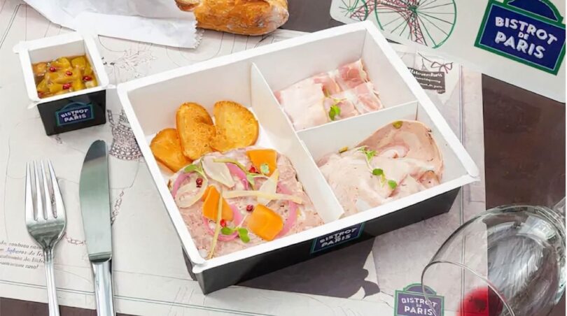 embalagem térmica para delivery em papel