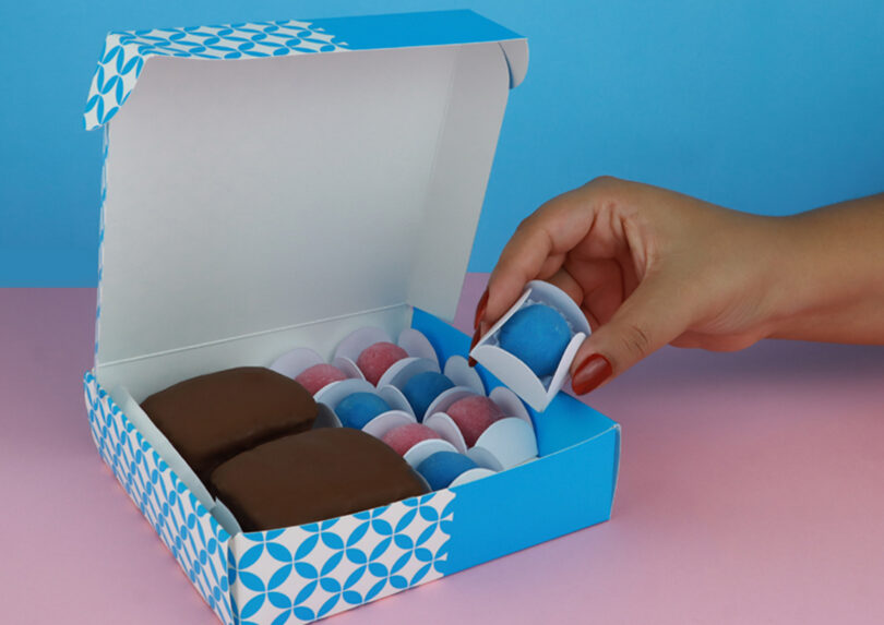 Embalagens para
												Doces Finos