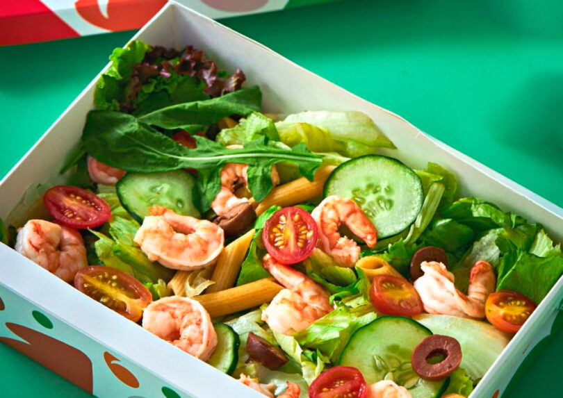Embalagens delivery para comida fitness