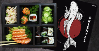 embalagem para combinado oriental