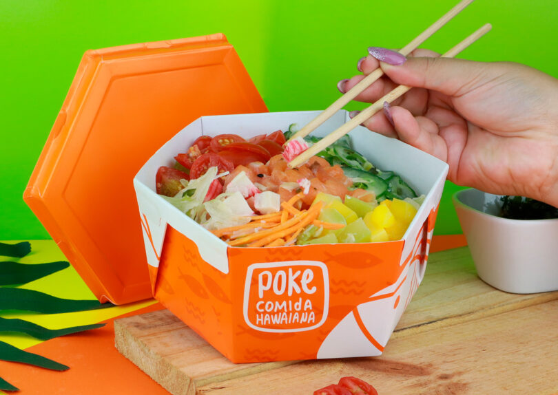 Bowl de Papel no seu Delivery