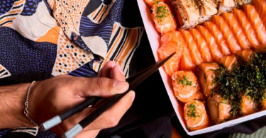 embalagens para delivery de sushi