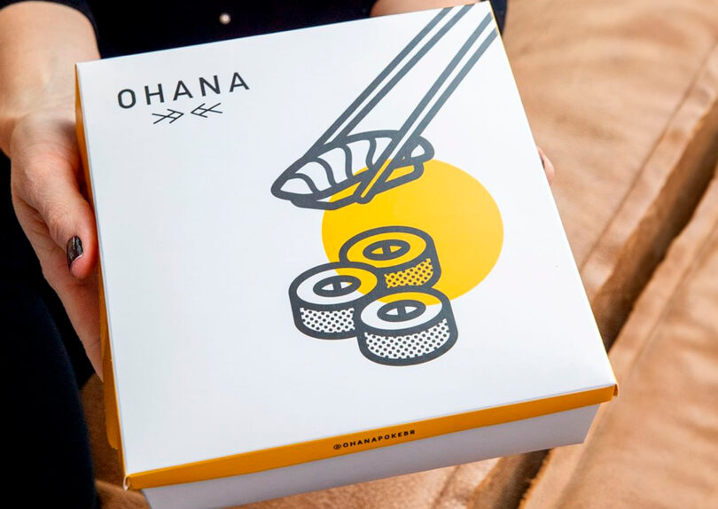 escolhendo cores para embalagens de delivery