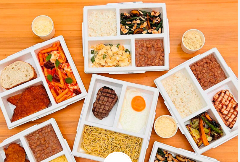 bandeja 4 e 5 divisórias em papel