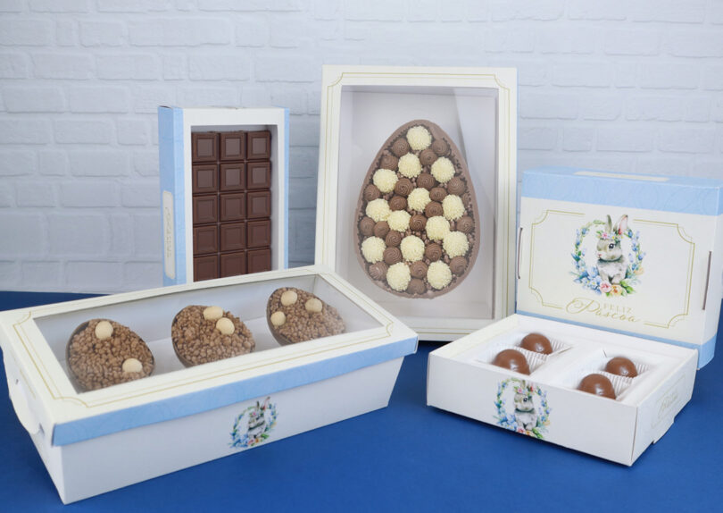 embalagens de Páscoa