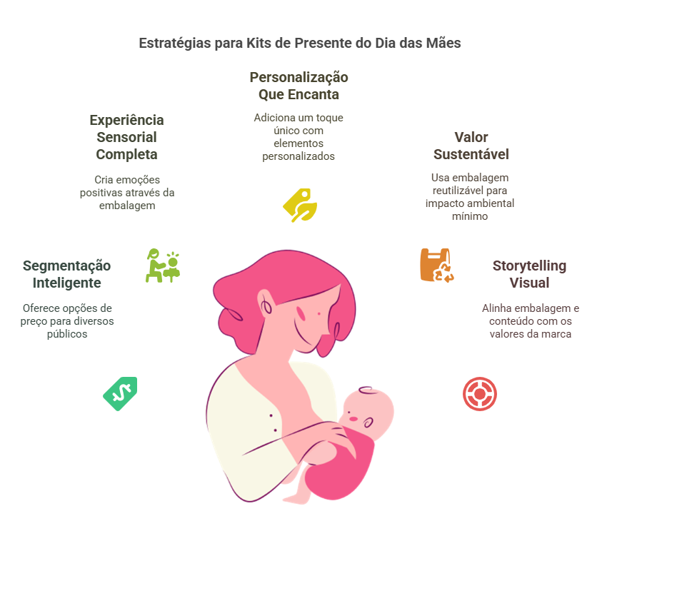 kits para o Dia das Mães