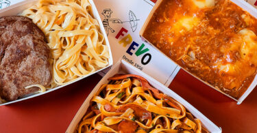 solução de embalagem para comida delivery