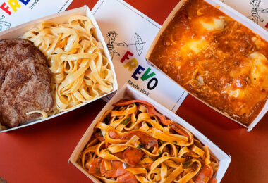 solução de embalagem para comida delivery