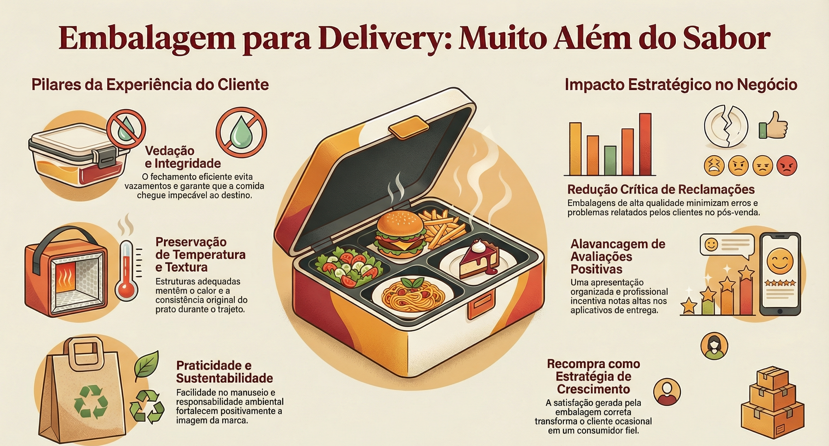 Embalagem para delivery
