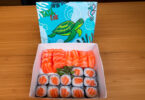 embalagens do delivery no menu kids