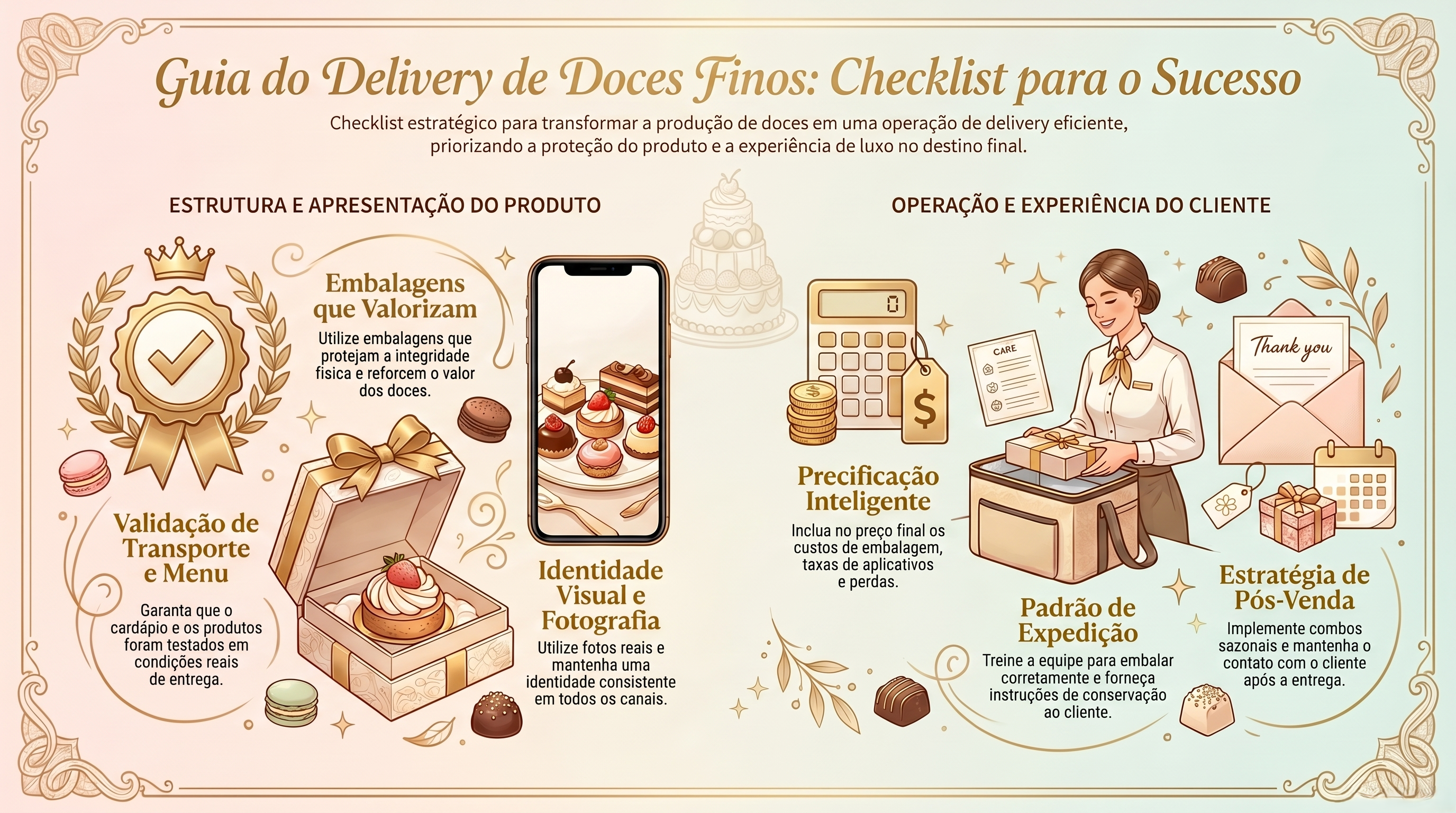 delivery de confeitaria