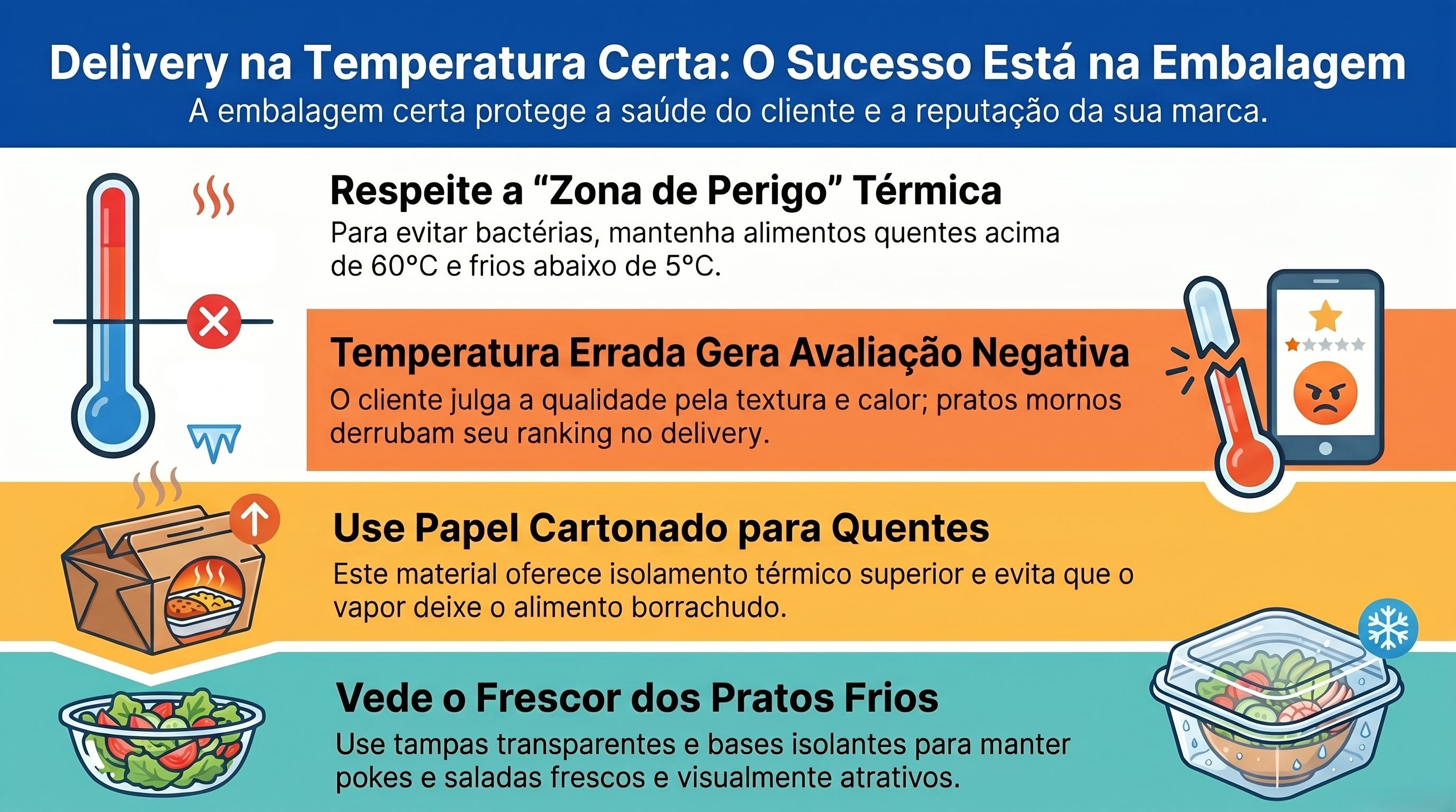 temperatura dos alimentos