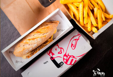 como embalar lanches e hamburgueres