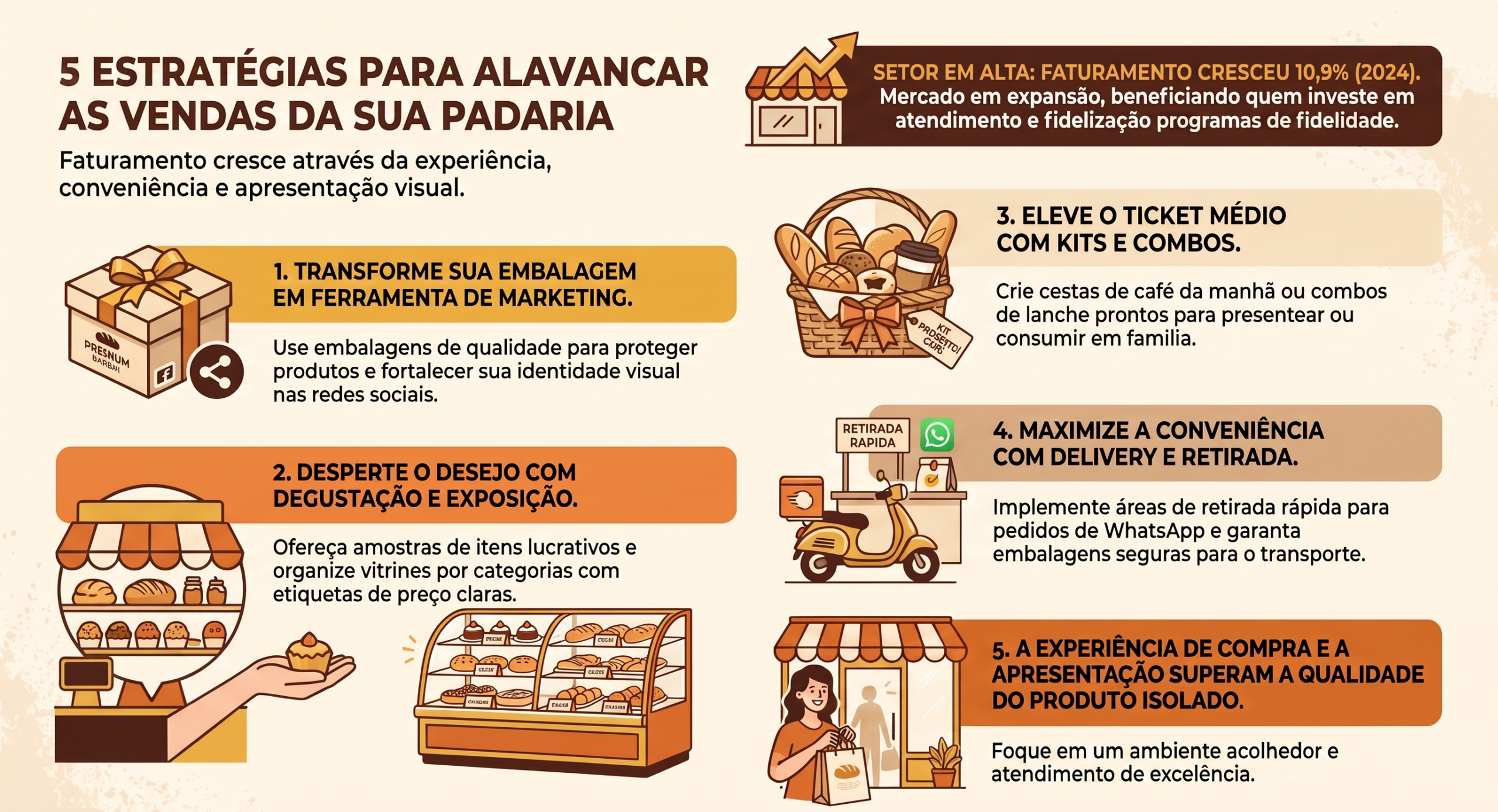 aumentar as vendas na padaria