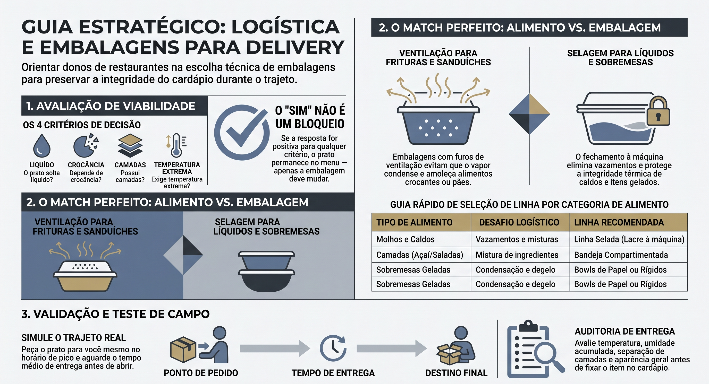 Cardápio de delivery: quais pratos aguentam a viagem