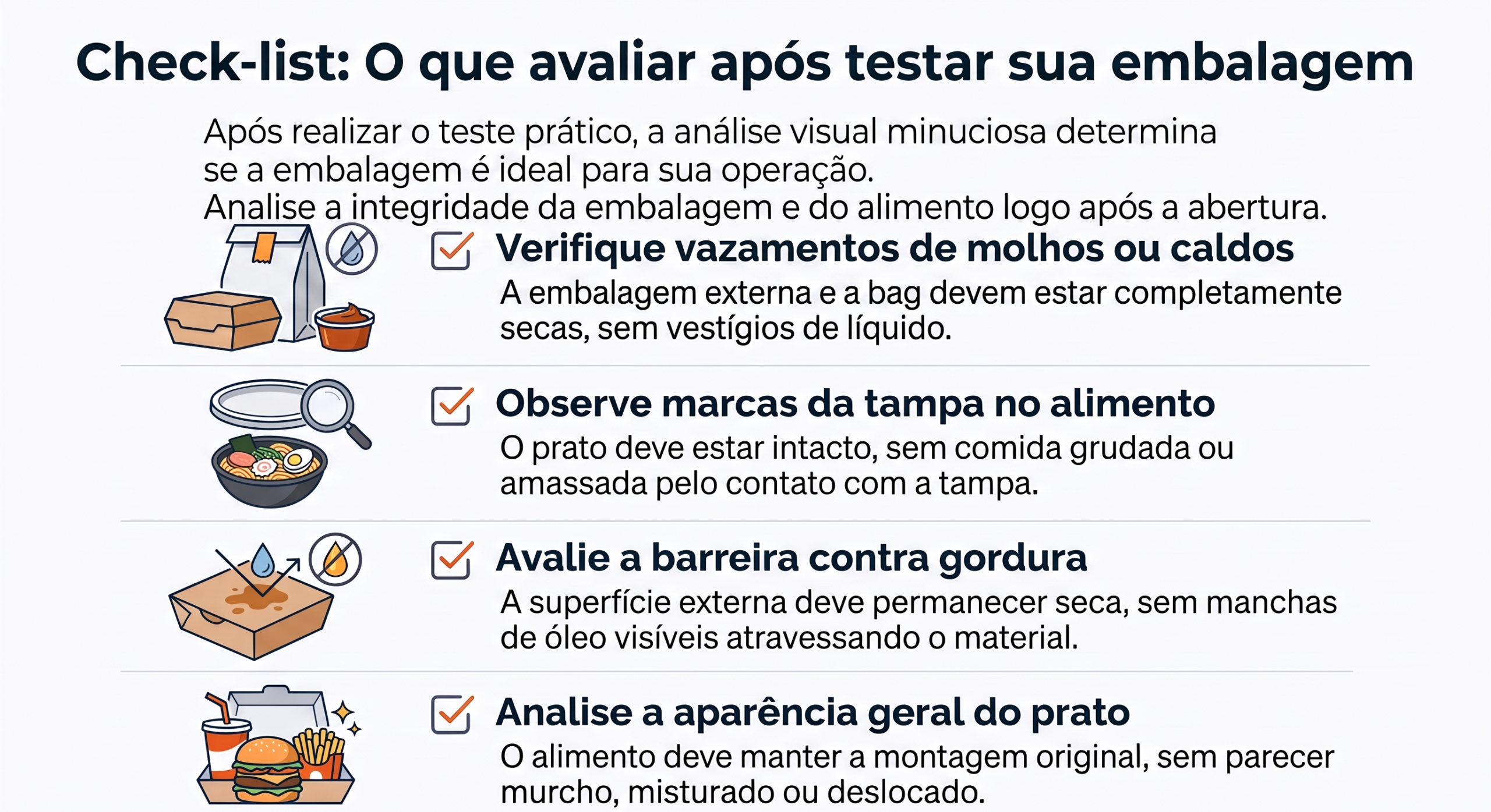 Como testar uma embalagem antes de fechar o pedido