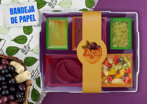 Embalagem para delivery de açaí: sem misturar as camadas
