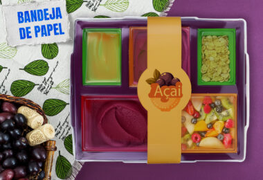 Embalagem para delivery de açaí: sem misturar as camadas