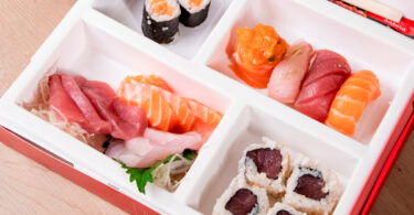 Embalagem para delivery de sushi: sem amassar nem umedecer